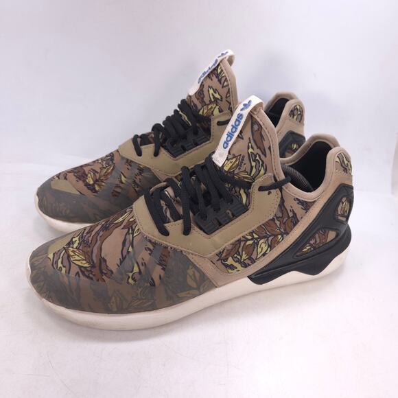 Adidas Tubular Runner Athletic Running Training Shoe Mens Size 10.5 B35638 Brown - Picture 1 of 10